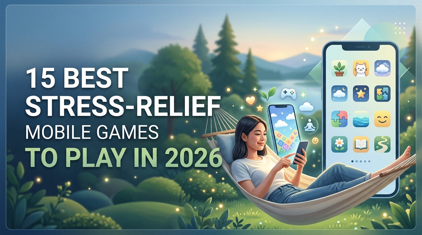 15 Best Stress-Relief Mobile Games to Play in 2026